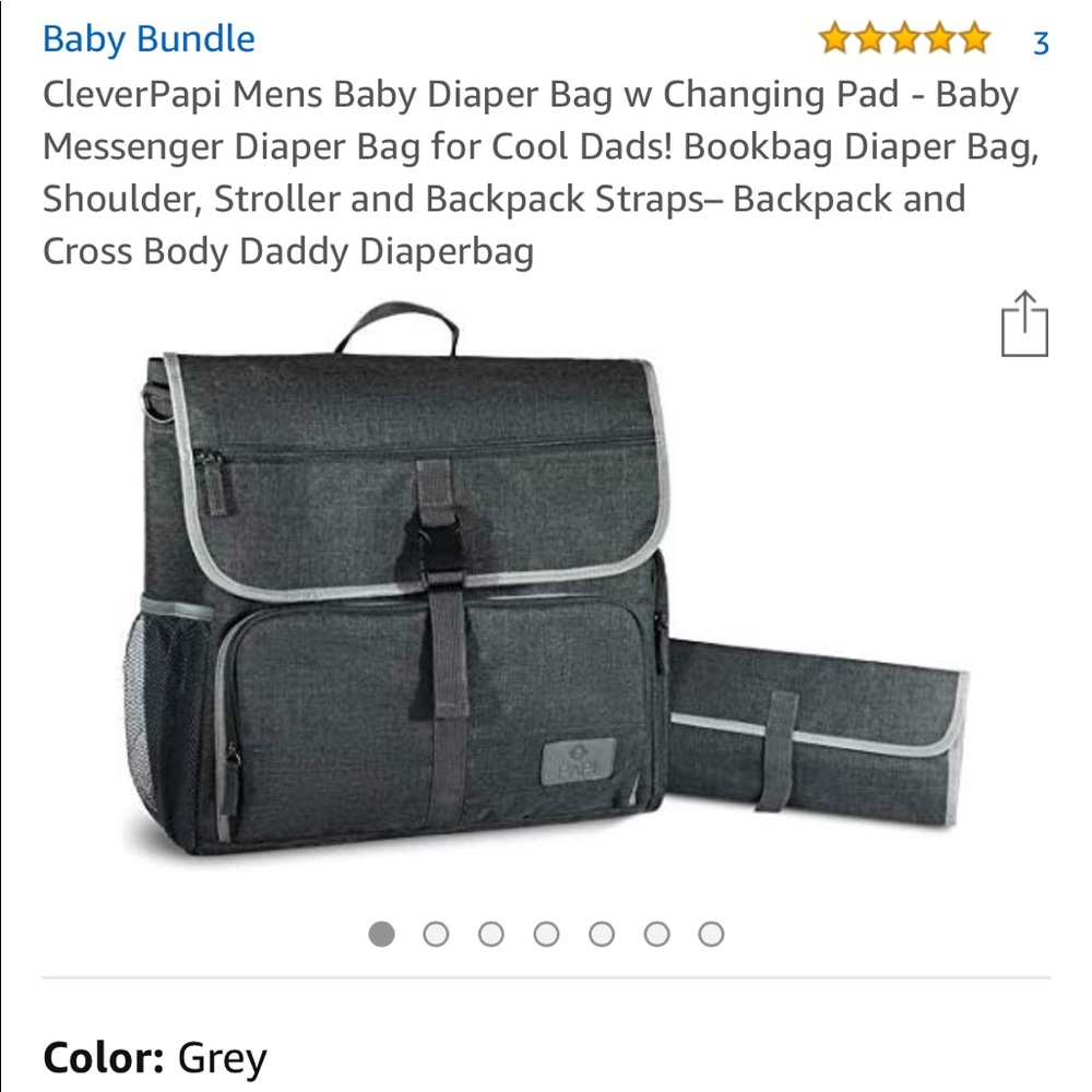 Diaper bag for dad